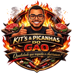 Logo do Kit's & Picanhas do Gão